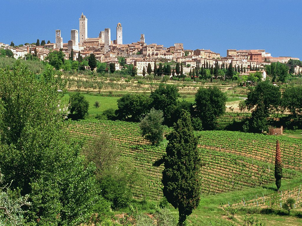 San Gimignano, Tuscany, Italy